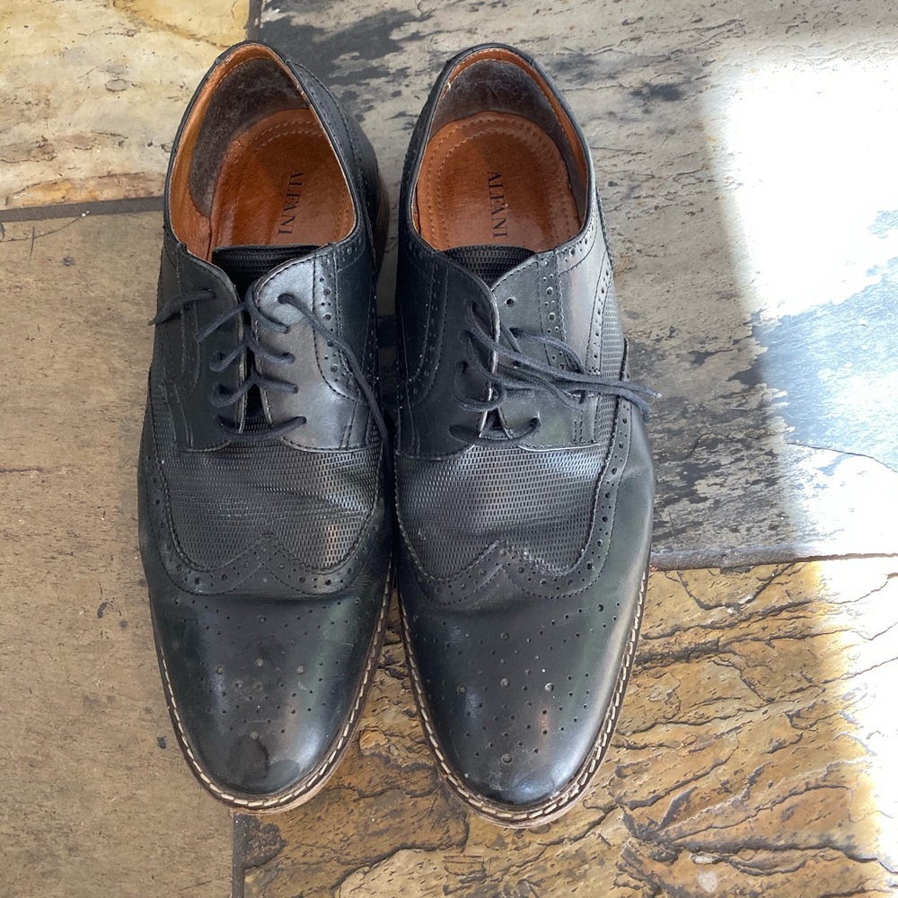 Alfani leather shoes